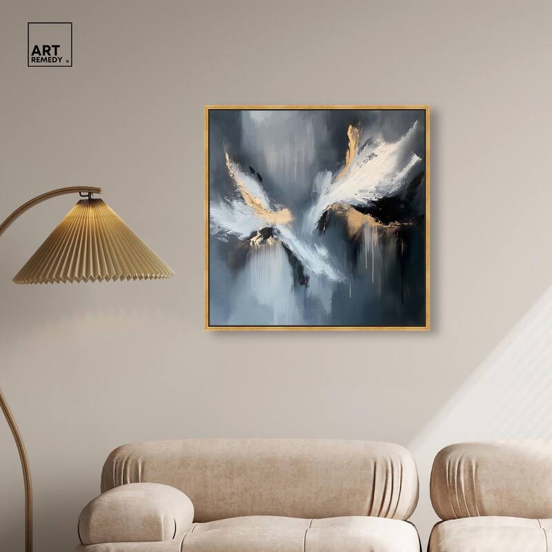 Wings of Gold Canvas by Art Remedy