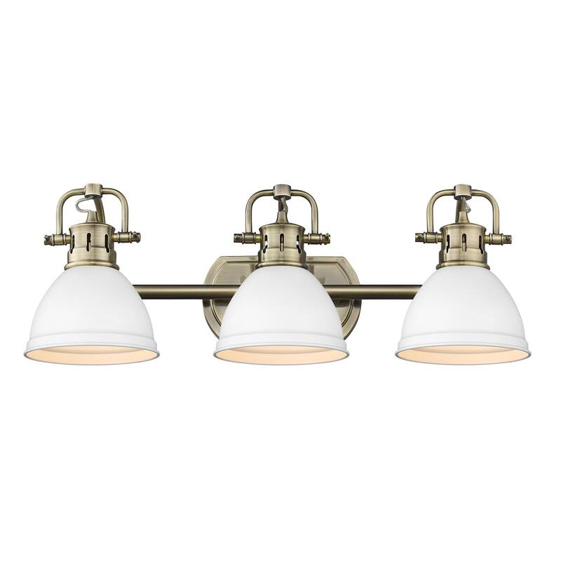 Golden Lighting Duncan 3 Light 25" Wide Bathroom Vanity Light