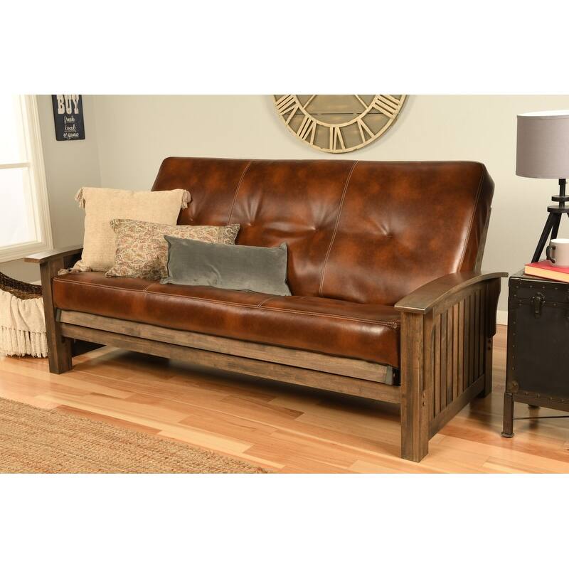 Somette Washington Full-size Futon Frame Includes Mattress
