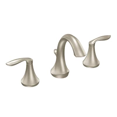 Moen TV6420 Eva 1.2 GPM Widespread Bathroom Faucet with Rough-in Valve