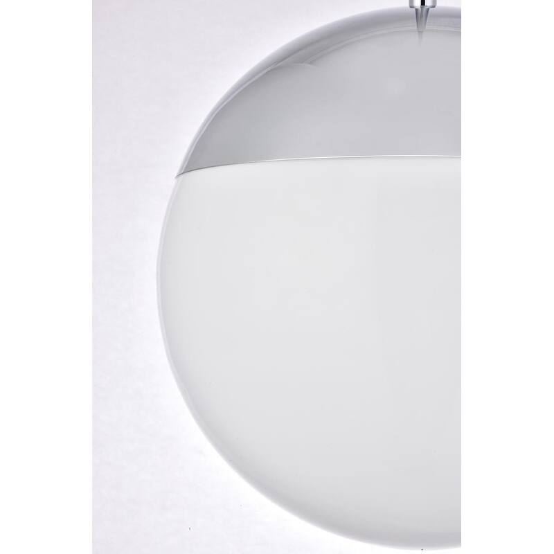 5-Light 18 inch Pendant with Frosted White Glass