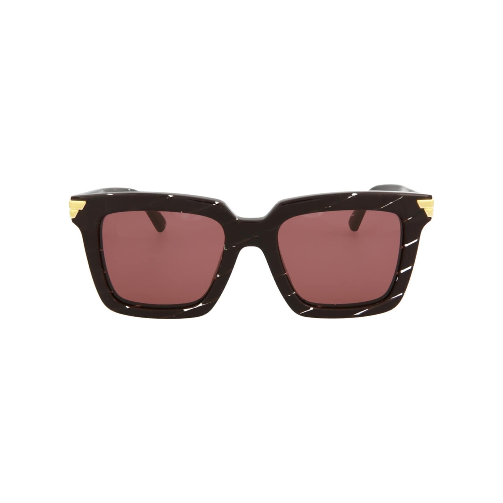 Bottega Veneta Rectangle-Frame Acetate Sunglasses