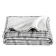 preview thumbnail 18 of 88, Bare Home Sherpa Fleece Blanket - Reversible Plush Bed Blanket Twin/Twin XL - Tartan Plaid