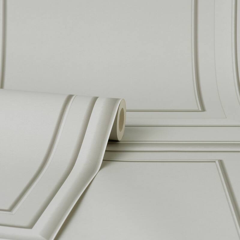 Fine Decor Distinctive Grey Square Panel Wallpaper - N/A