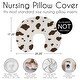 preview thumbnail 6 of 4, Sweet Jojo Designs Western Cow Print Boy, Girl, Gender Neutral 100% Cotton Muslin Nursing Pillow Cover Case - Country, Wild West