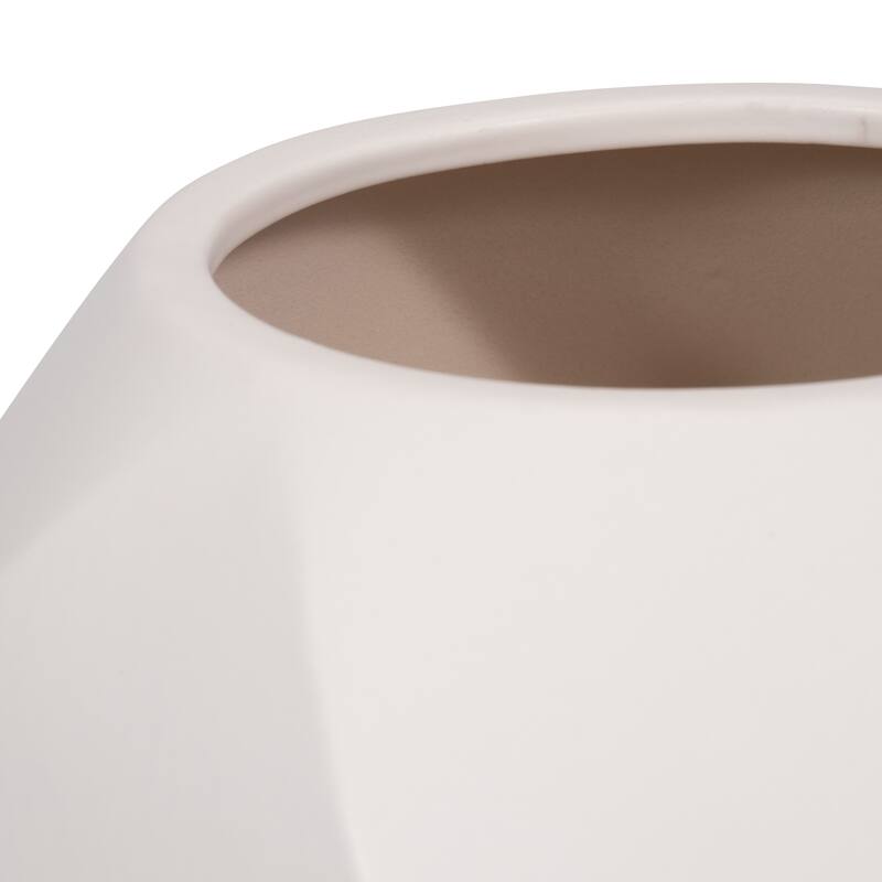 Modern Ceramic Jar with Removeable Lid - Home Decor