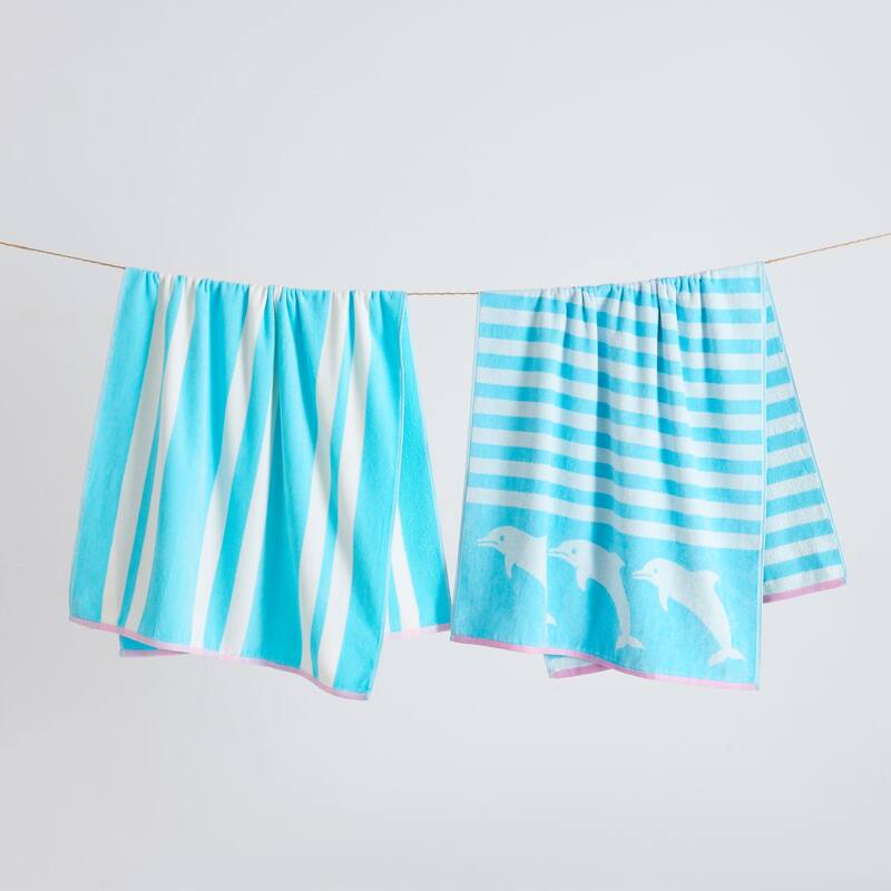 Luxurious Cotton Printed Beach Towel