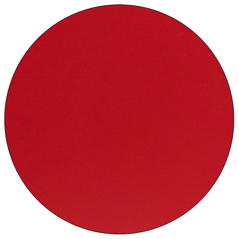 Mobile 48'' Round HP Laminate Activity Table - Adjustable Legs