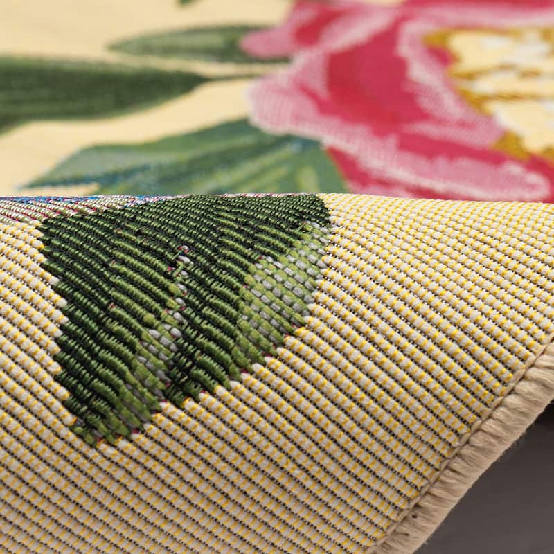Liora Manne Esencia Secret Garden Indoor/Outdoor Mat