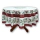 preview thumbnail 22 of 22, Wipeable Tablecloth Spill Resistant French Fleur Oliviers Collection