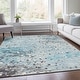preview thumbnail 35 of 101, Machine Washable Indoor/Outdoor Modern Splatter Chantille Rug