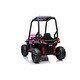 preview thumbnail 8 of 8, 24V Electric Kids Ride-On Car with Remote Control, 4-Wheel UTV Vehicle, 2 Speeds, Bluetooth Music, LED Lights - Pink