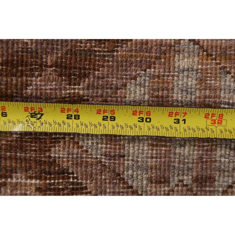 Geometric Gabbeh Kashkoli Oriental Area Rug Wool Hand-knotted Carpet - 5'7" x 7'9"