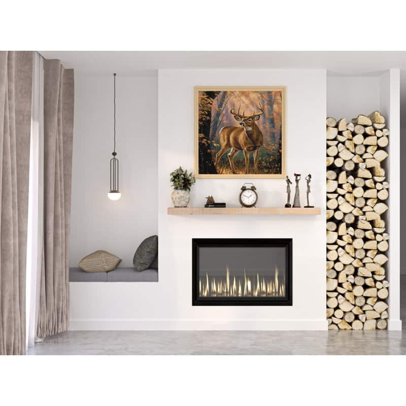 Farmhouse Solid Wood Mantel Shelf