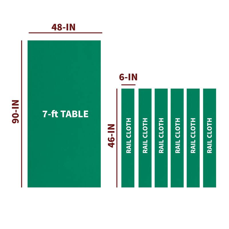 Championship Saturn II 7-foot Billiards Cloth Pool Table Felt