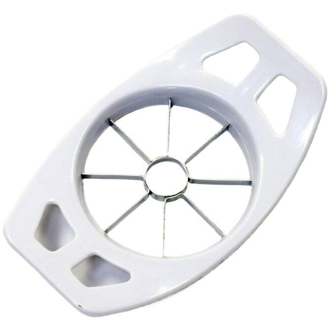 Chef Craft Stainless Steel Blade Apple Slicer, Wedger and Divider, Apple Cutter and Corer Tool - 1 Pack