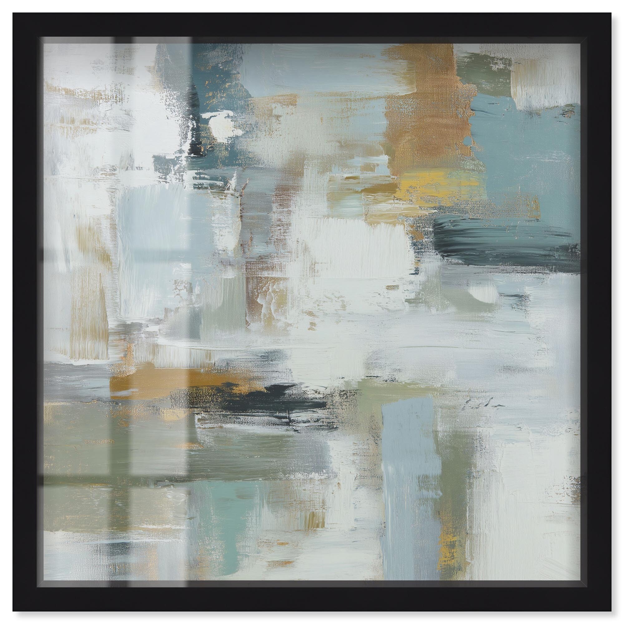Dream Horizon III Coastal Art Shadowbox Print by Art Remedy