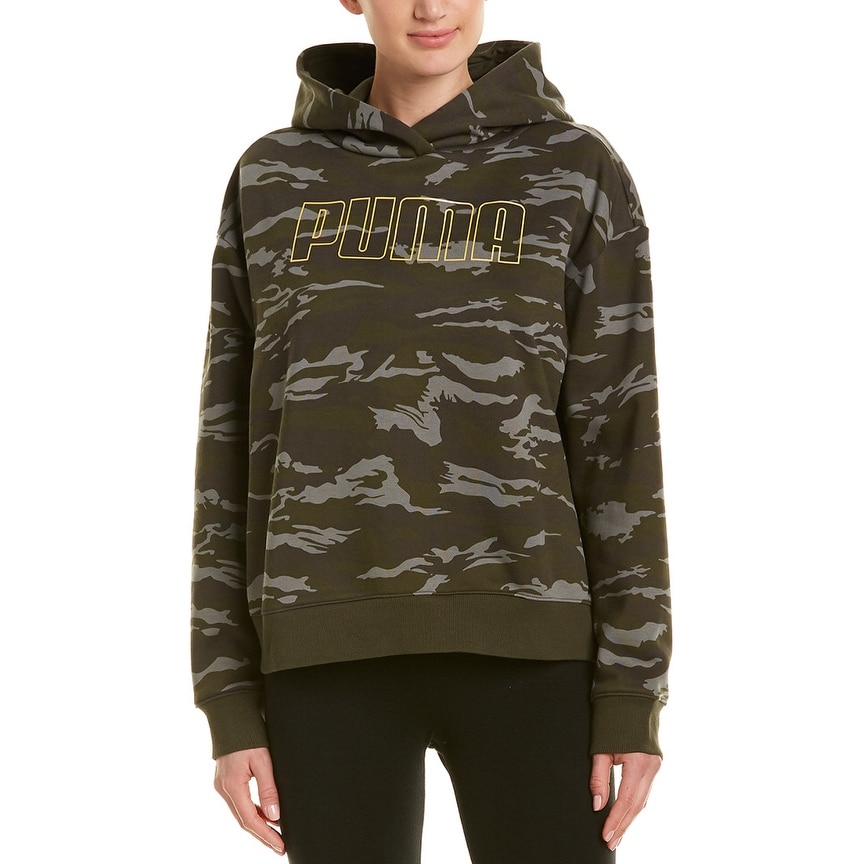 Puma camo hoodie womens Clearance