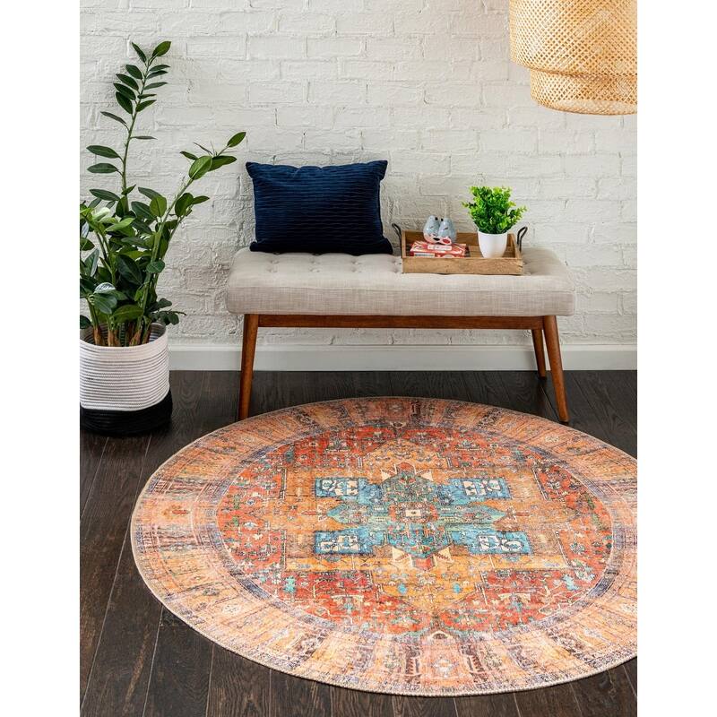 Transitional Rine Collection Area Rug