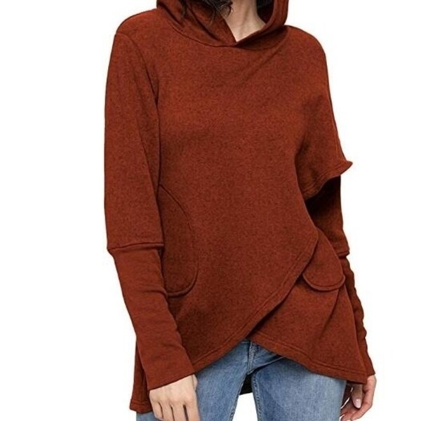 wrap sweatshirt