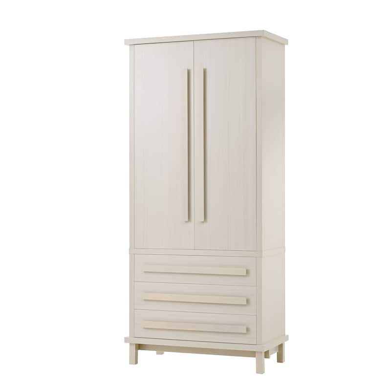Christopher Knight Home - Linda 70" Kitchen Pantry Cabinet with Adjustable Shelves, 3 Drawers & 6 Door Racks