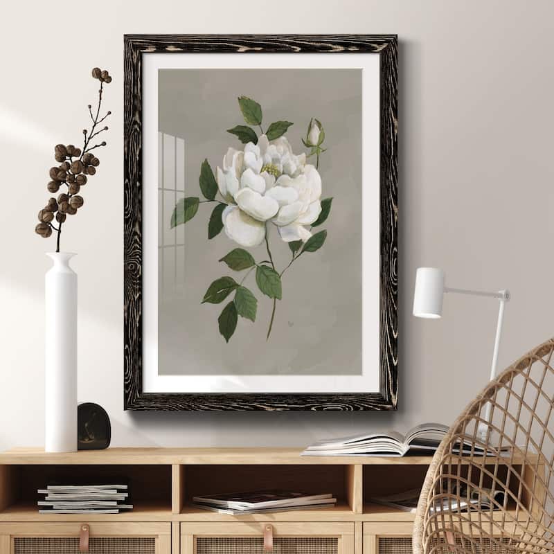 Botanical Rose-Premium Framed Print - Ready to Hang