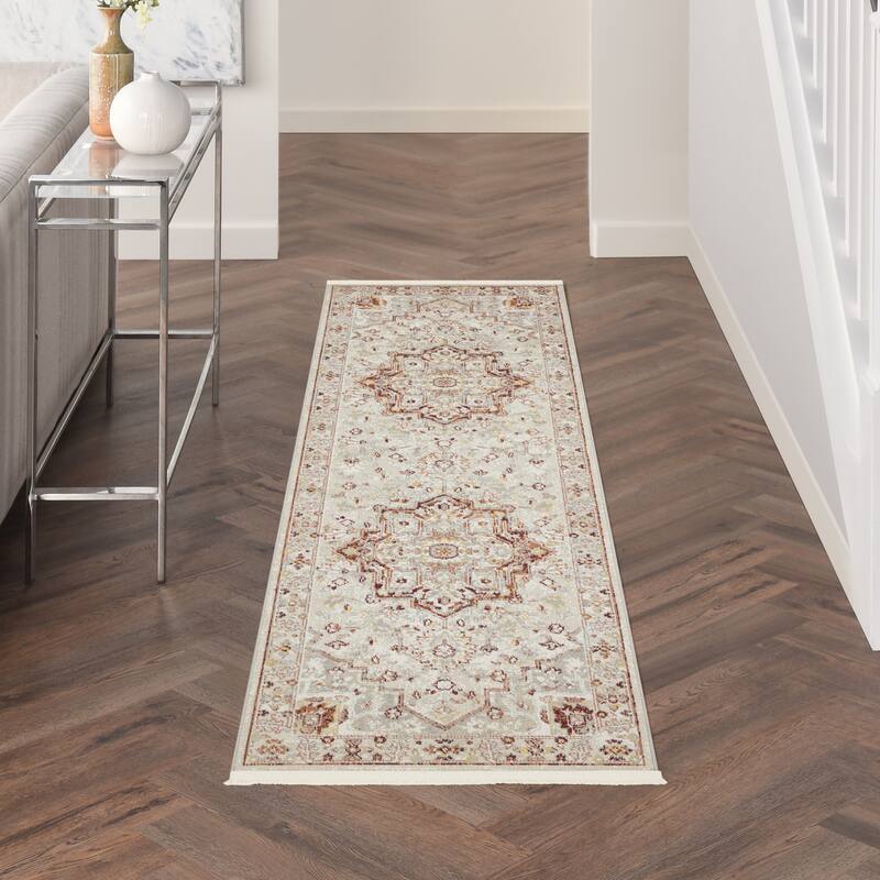Nourison Geneva Traditional Persian Medallion Area Rug