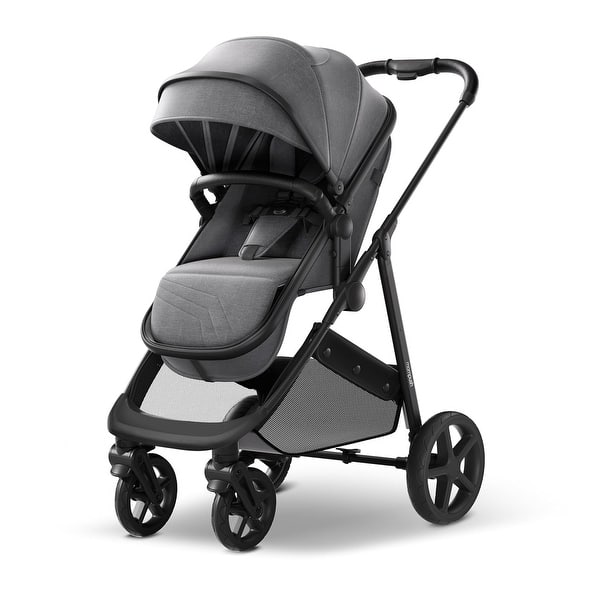 cybex stroller 3 in 1 Cybex Gazelle S 3-in-1 Stroller + Cloud G i-Size Car Seat Moon Black   Evitas