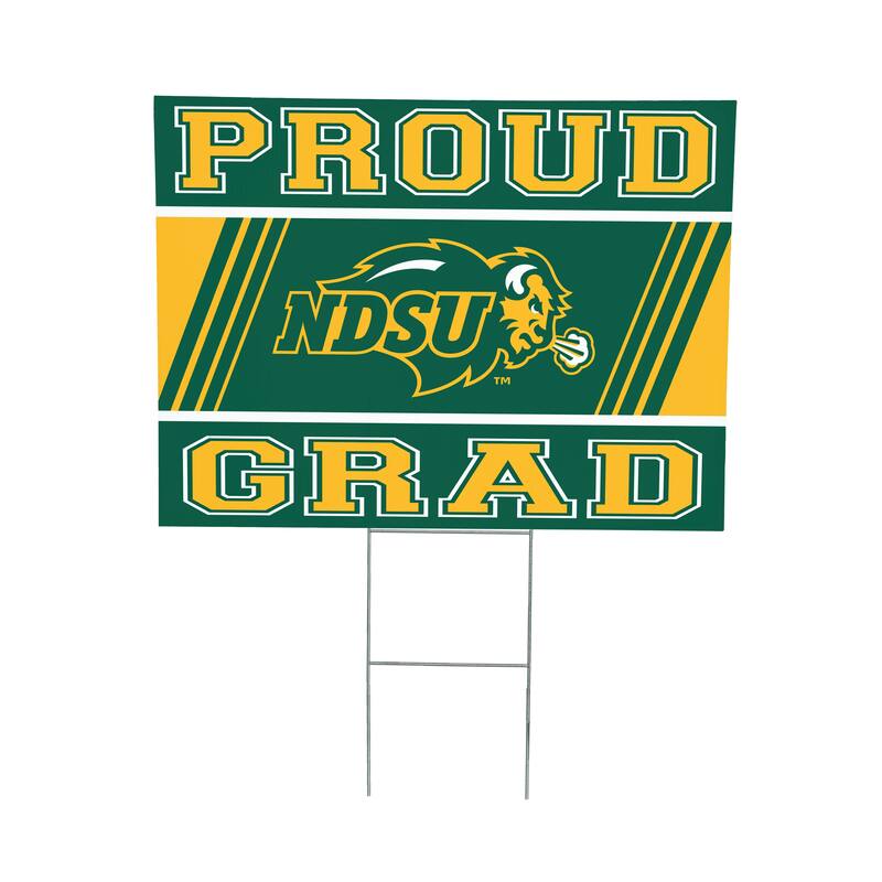 North Dakota State University 24" x 18" Graduation Coroplast Outdoor Yard Sign