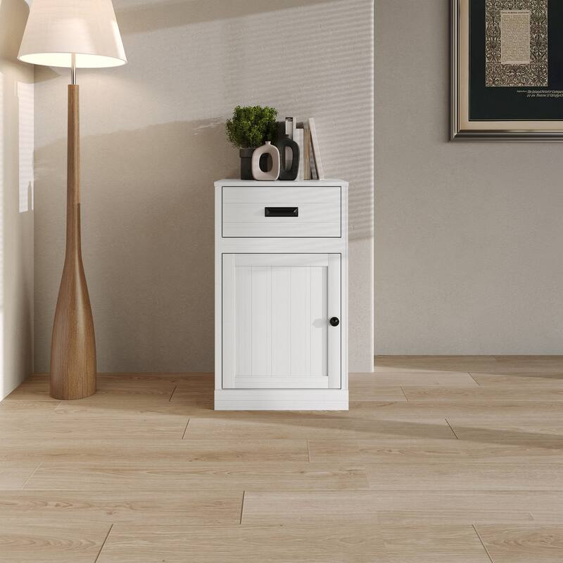 CraftPorch Mid Century Modern Door Cabinet - N/A