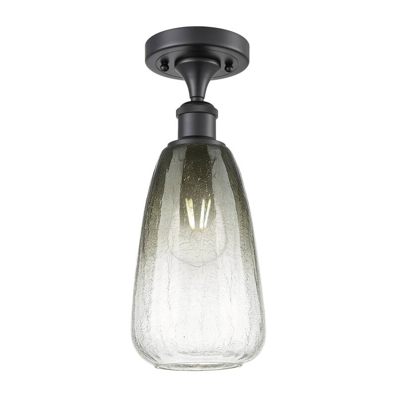 Innovations Lighting Endless Possibilities Ballston - Brookhaven Almond - 1 Light 6" Semi-Flush Mount