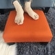 preview thumbnail 55 of 91, Adeco Ottoman Upholstered Fabric Footrest Pet Steps Dog Stair Stool