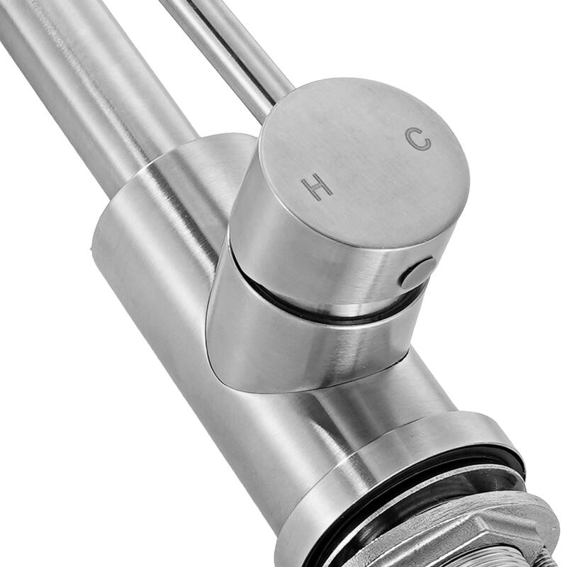 Anmytek Single Handle Kitchen Faucet with High Arc Spout