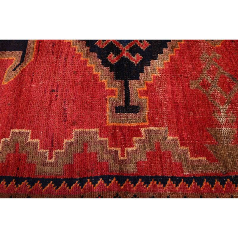 ECARPETGALLERY Hand-knotted Konya Anatolian Red Wool Rug - 4'1 x 7'7