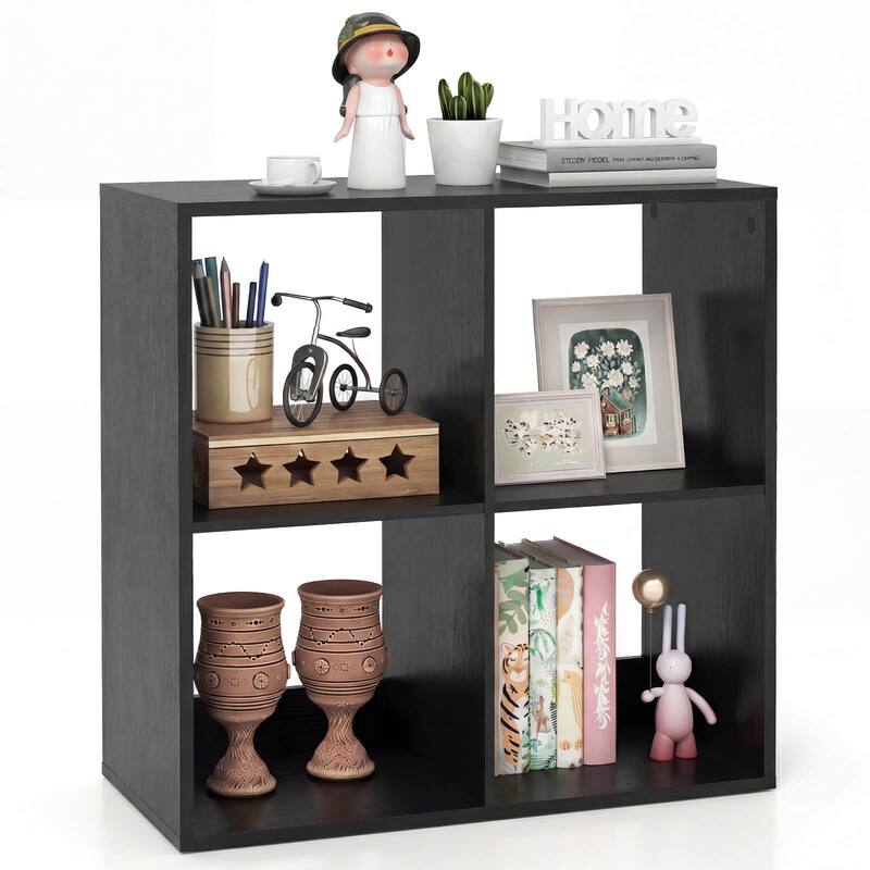 Costway 4/6/8/9-Cube Open Bookshelf with Anti-tip Kits Home Modern