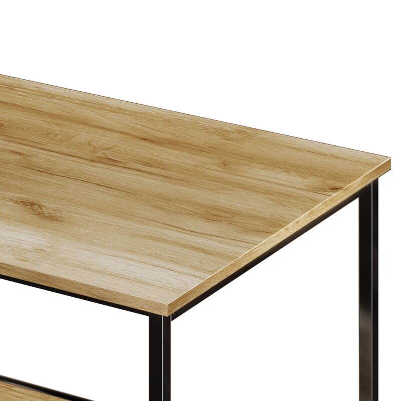 CraftPorch Simple 3- Pieces Coffee Table Set