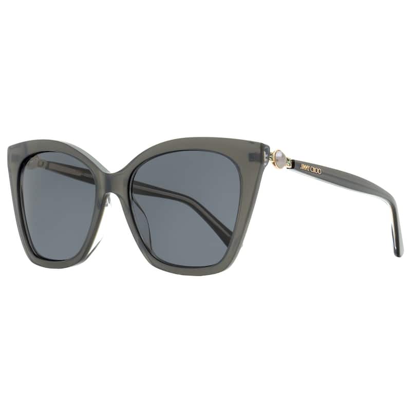 Jimmy Choo Women's Rua 56mm Grey Sunglasses RUA-G-S-MF7-56