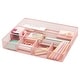 preview thumbnail 1 of 3, Desk Top Organizer Tray Pink