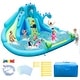 preview thumbnail 2 of 4, Inflatable Water Slide Blowup Water Park w/ Dual Slides & 584W Blower