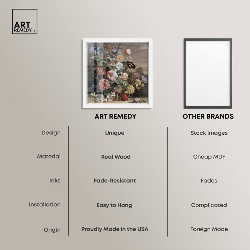 Classical Dream Vase II Shadowbox by Art Remedy