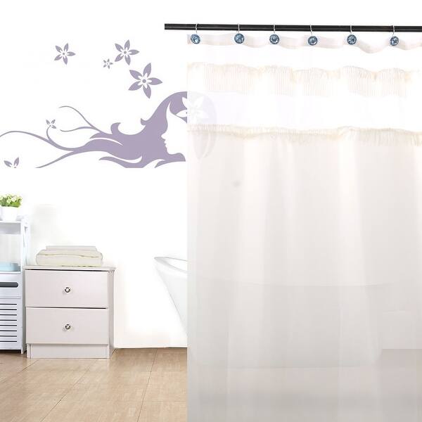 Shop Bathroom Rust Resistant Shower Curtain Hooks Rods Drapes