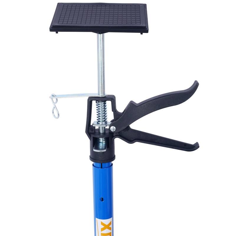 2 Pack Steel Adjustable Support Poles (45 to114") ,3rd Hand Support System for Jacks, Cargo Bars and Cabinets with Carry Bag