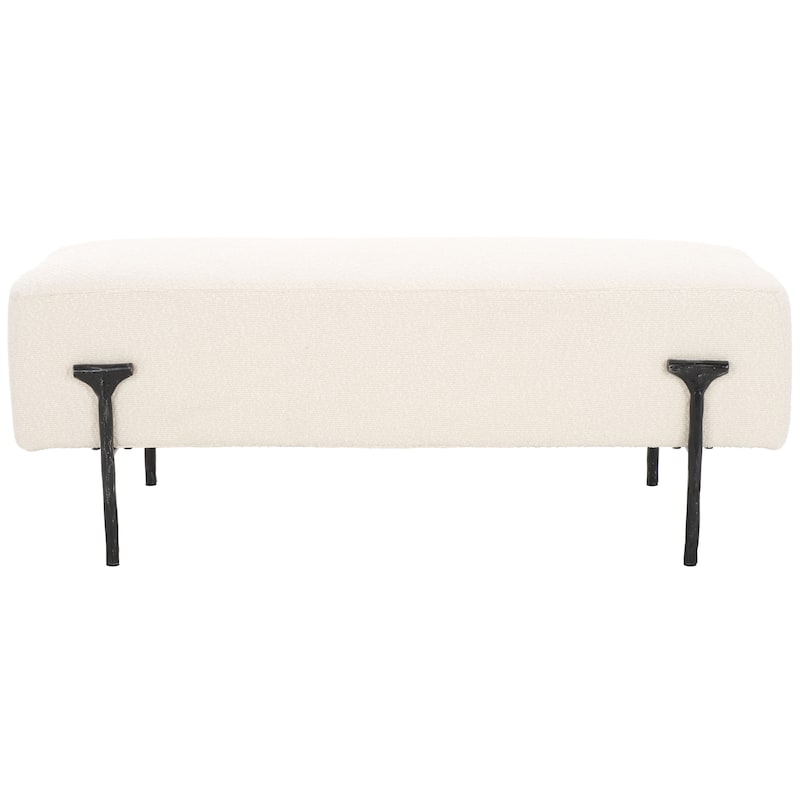 SAFAVIEH Couture Jessa Rectangular Bench - 36"W x 17"D x 14"H