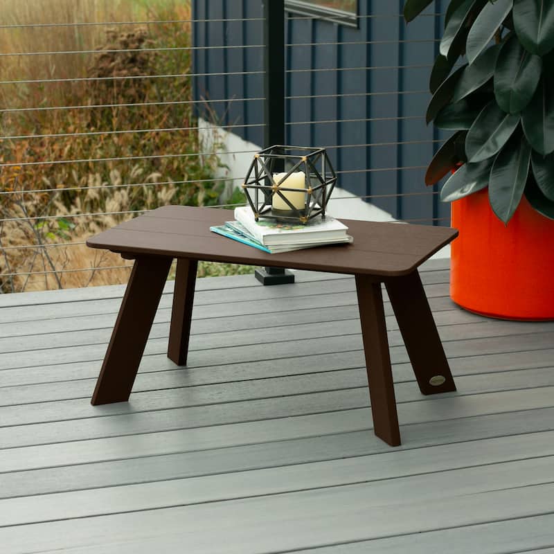 Modern Adirondack Coffee Table - Weathered Acorn