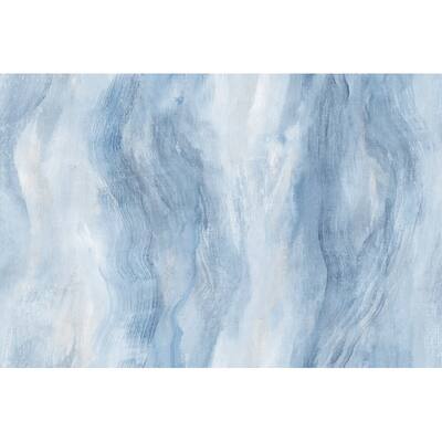 NextWall Watercolor Tidal Wave Peel and Stick Wall Mural