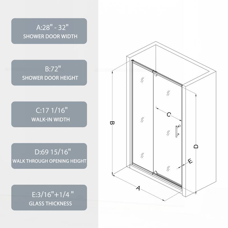 Versatile Pivot Swing Shower Door with Advanced Design for Enhanced Shower Experience
