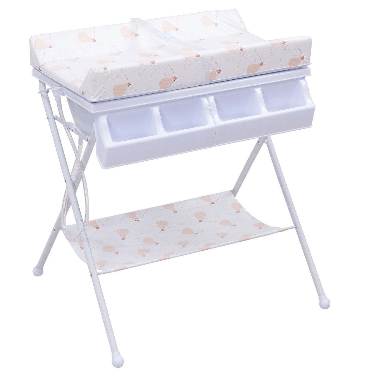 costway baby infant bath changing table