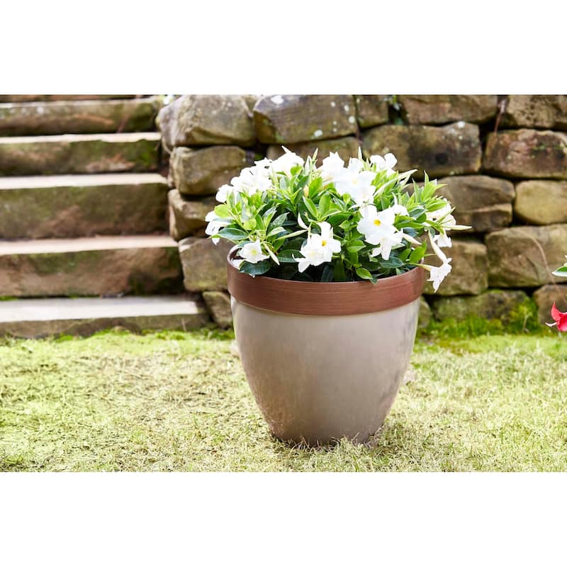Southern Patio Hornsby Resin Planter