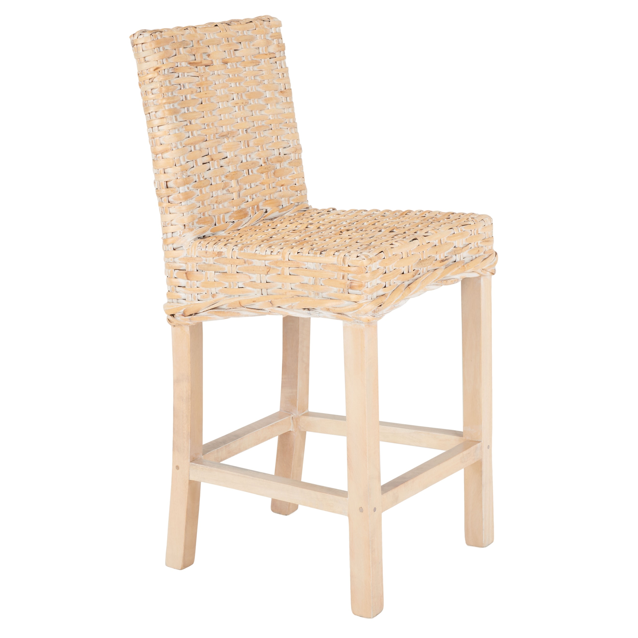 Tobie rattan shop counter stool