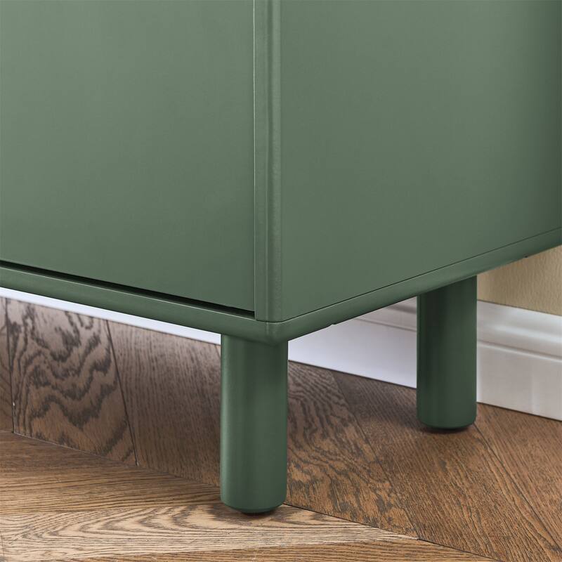 Storage Cabinet with Doors and Drawers
